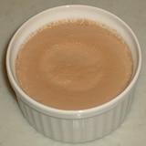 圧力鍋で作る、コーヒーカスタードプリン